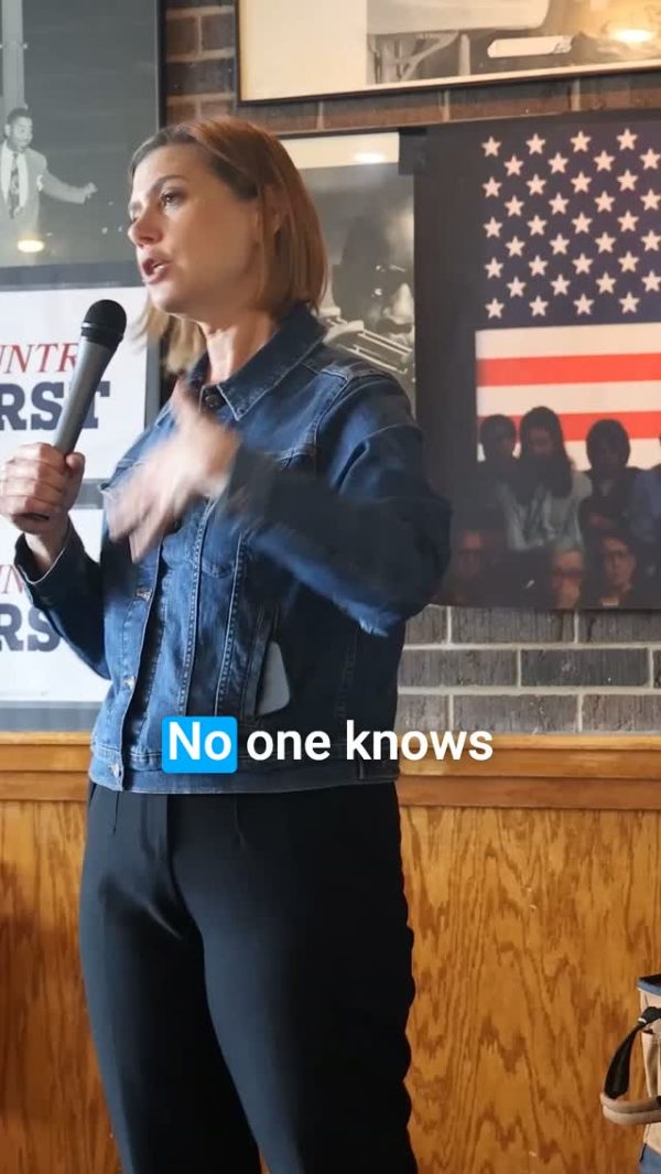 Video from Elissa Slotkin on Instagram.